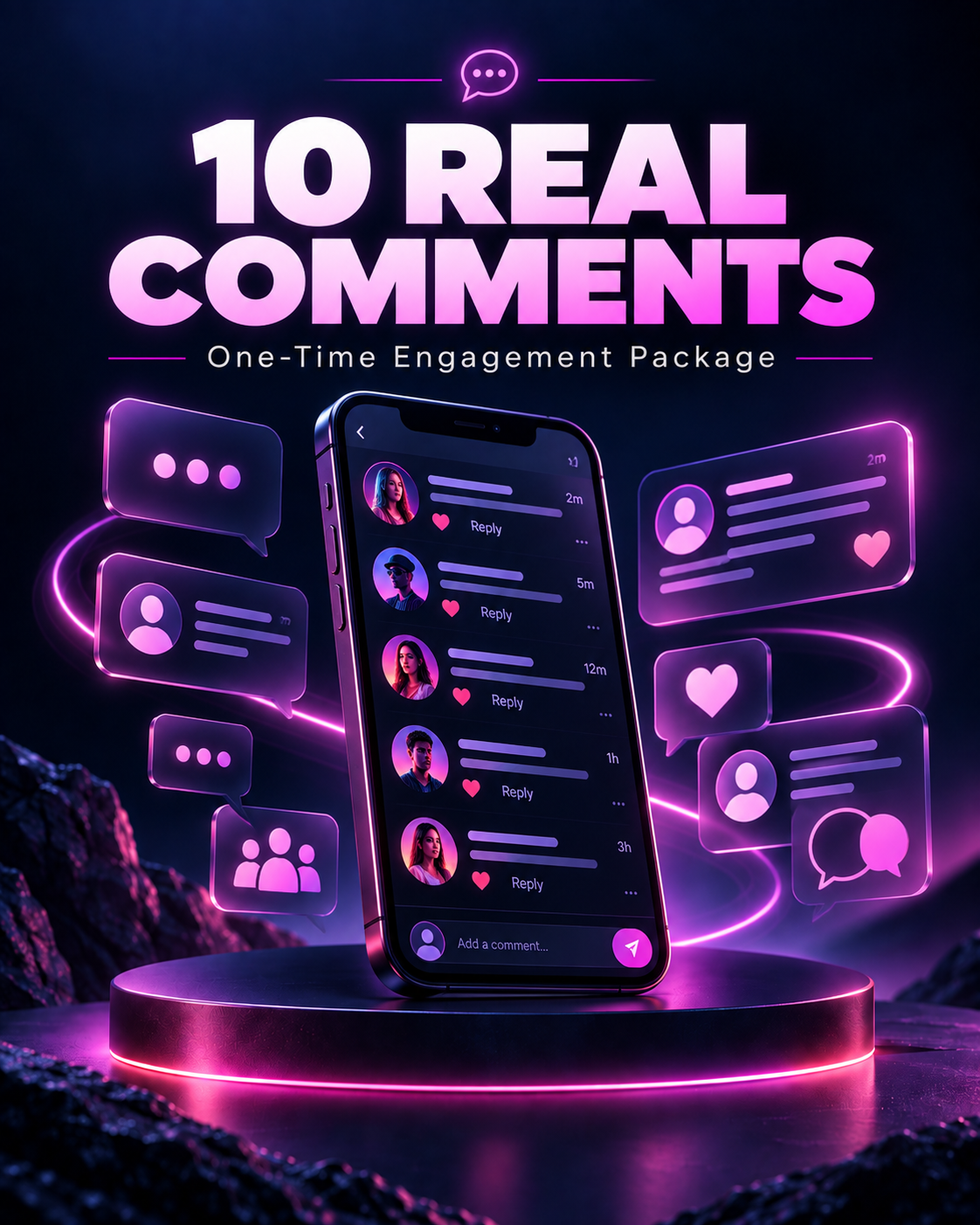 10 COMMENTI REALI